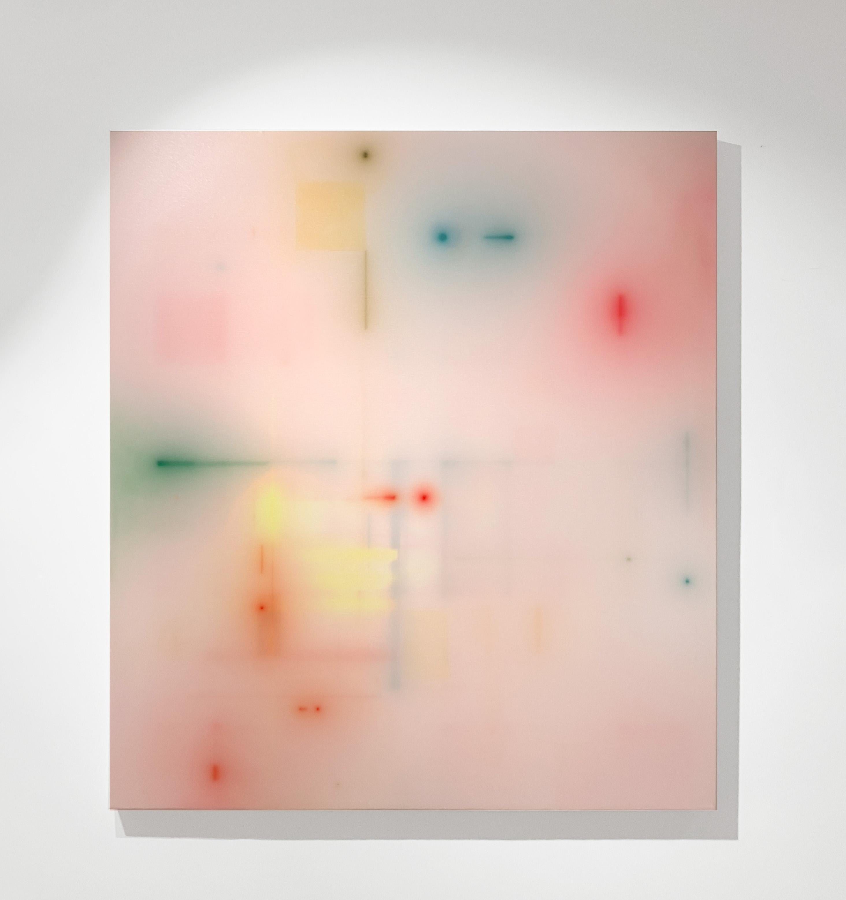 Hesperides 001 and Hesperides 004, Diptych. Abstract Painting For Sale 1