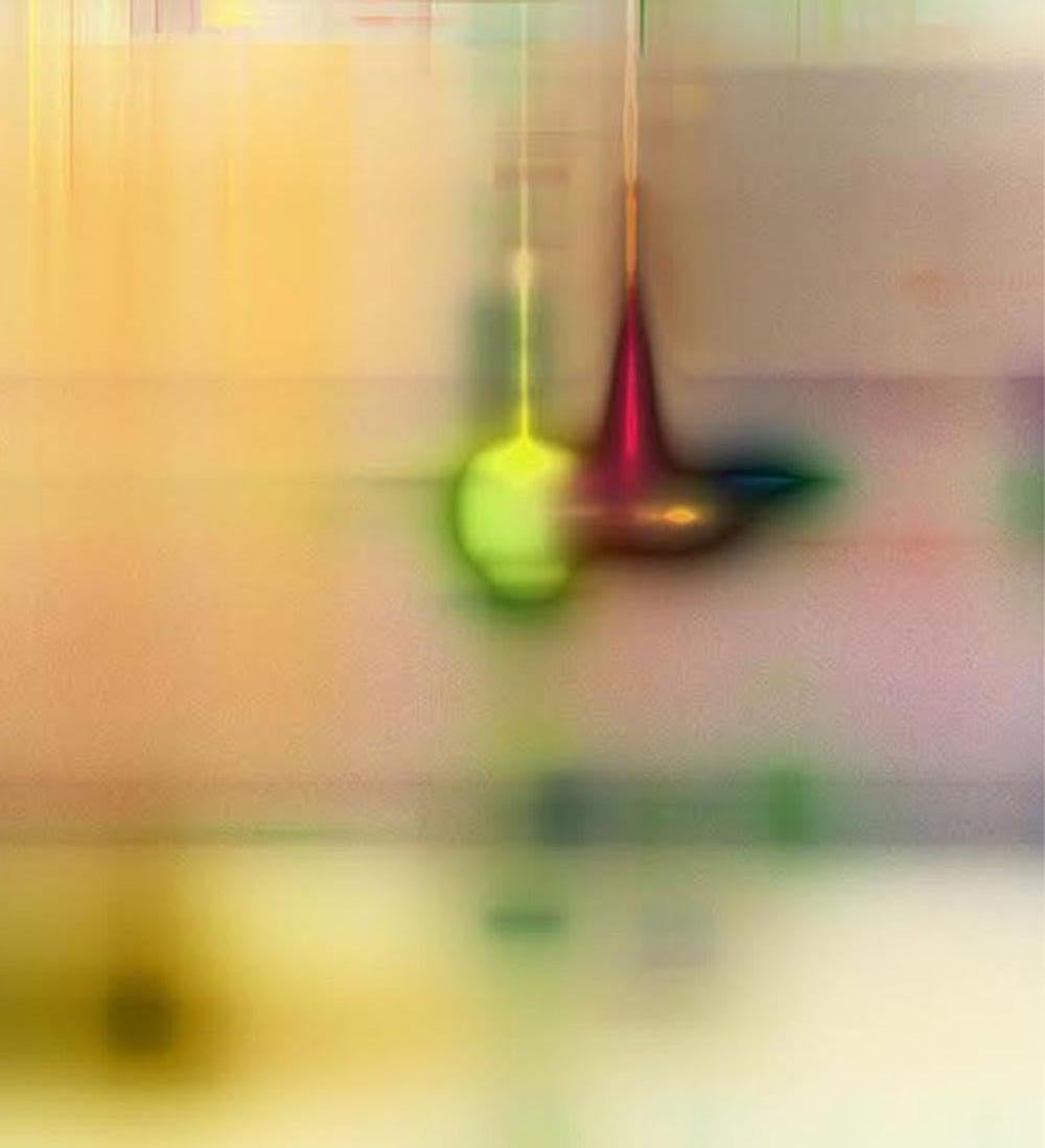Cloris 001. Pintura abstracta. De la serie Khloris - Painting de Francisco Larios