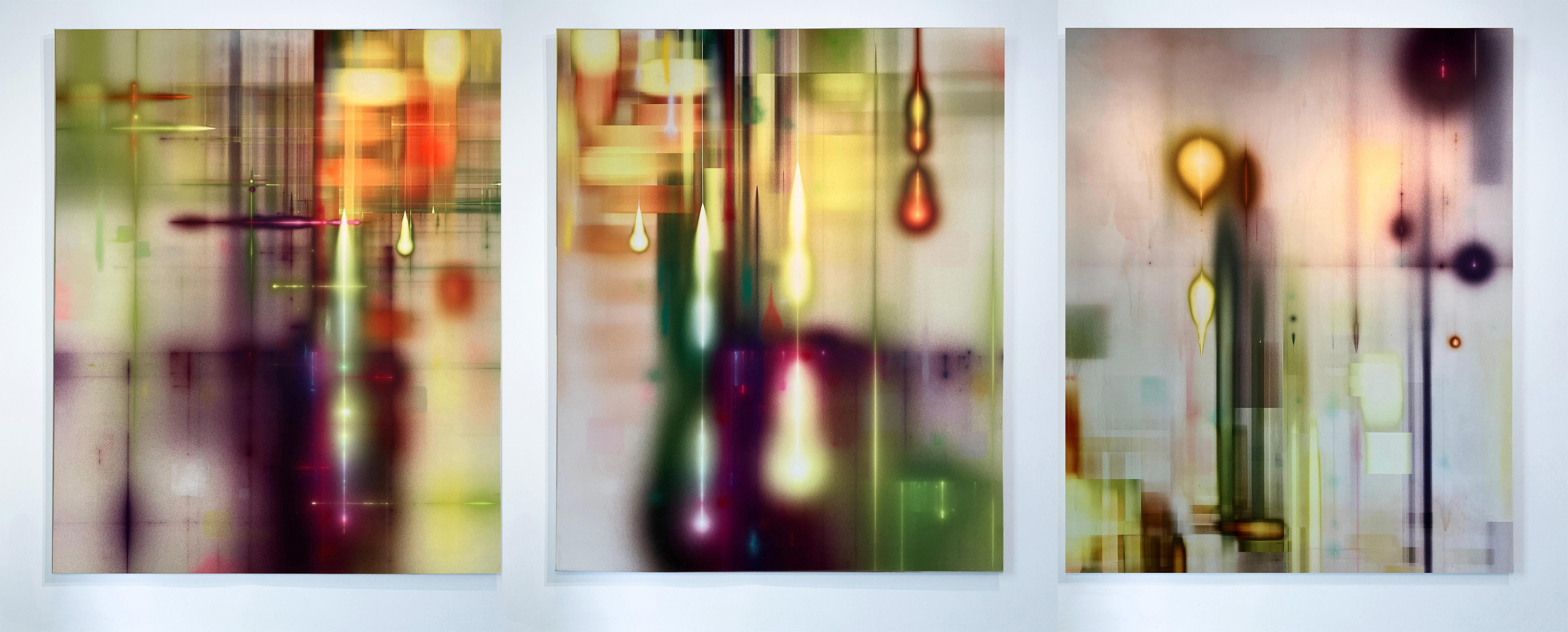 Triptych: Khloris 007, 003 and 002. From The Series Khloris