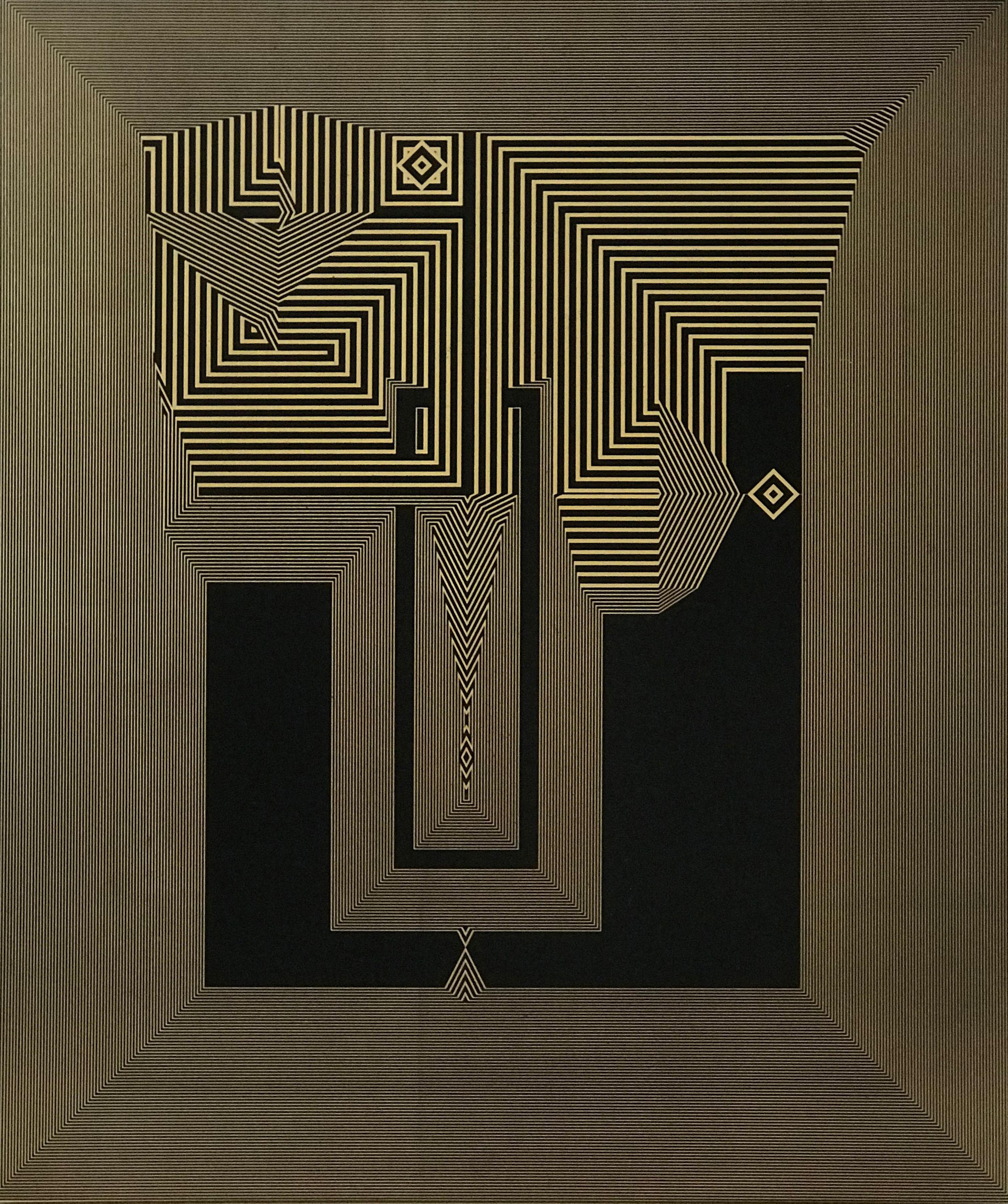 Untitled 27.  From Mexican Ryōan-ji Series