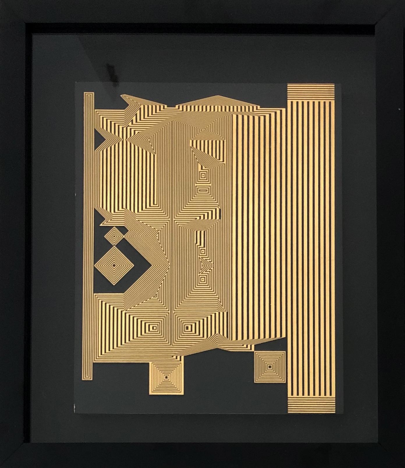 Díptico sin título y sin título 13. De la serie mexicana Ryōan-ji - Mixed Media Art Abstracto de Francisco Larios