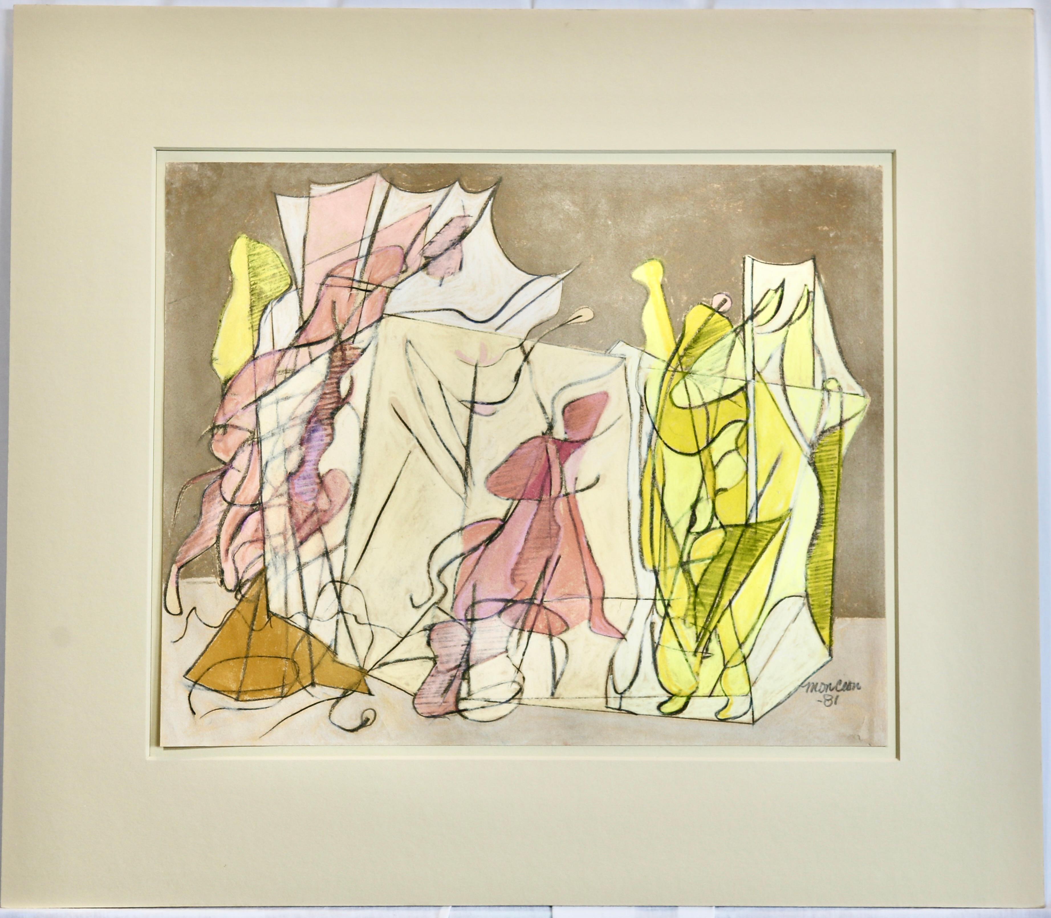 Francisco Moncion's Pastel on Paper 