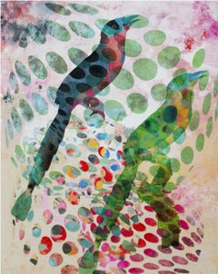 Birds 029-Contemporary, Abstract, Expressionist, Modern, Street art, Surrealist