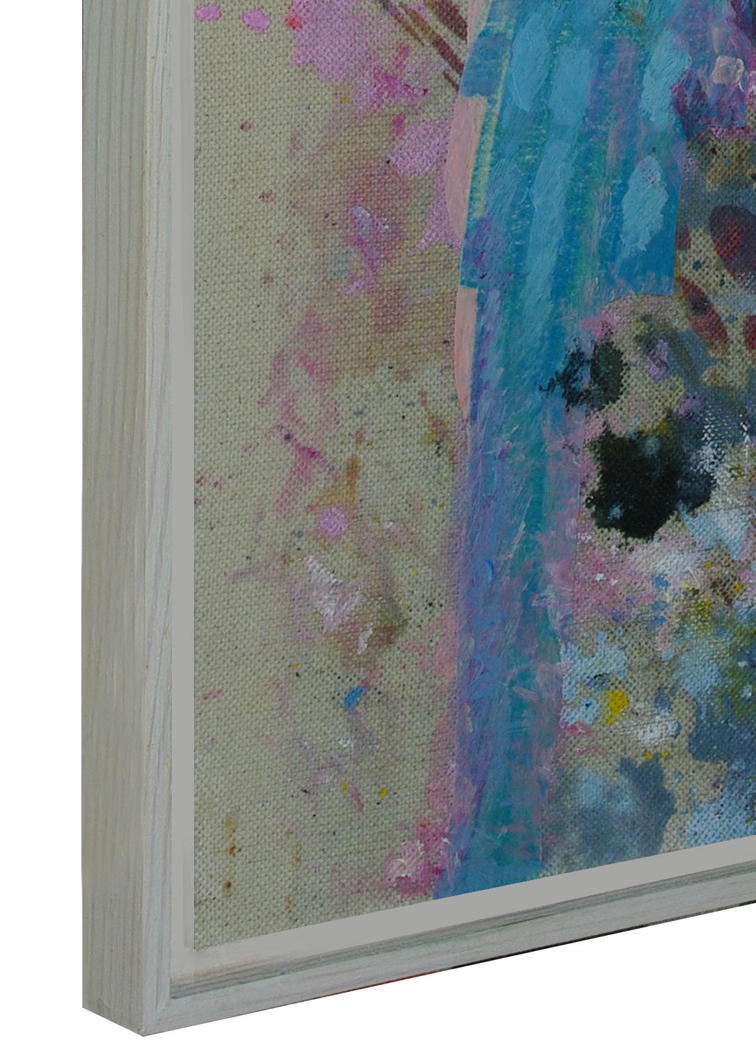 Vögel 015 (Zeitgenössisch), Painting, von Francisco Nicolás