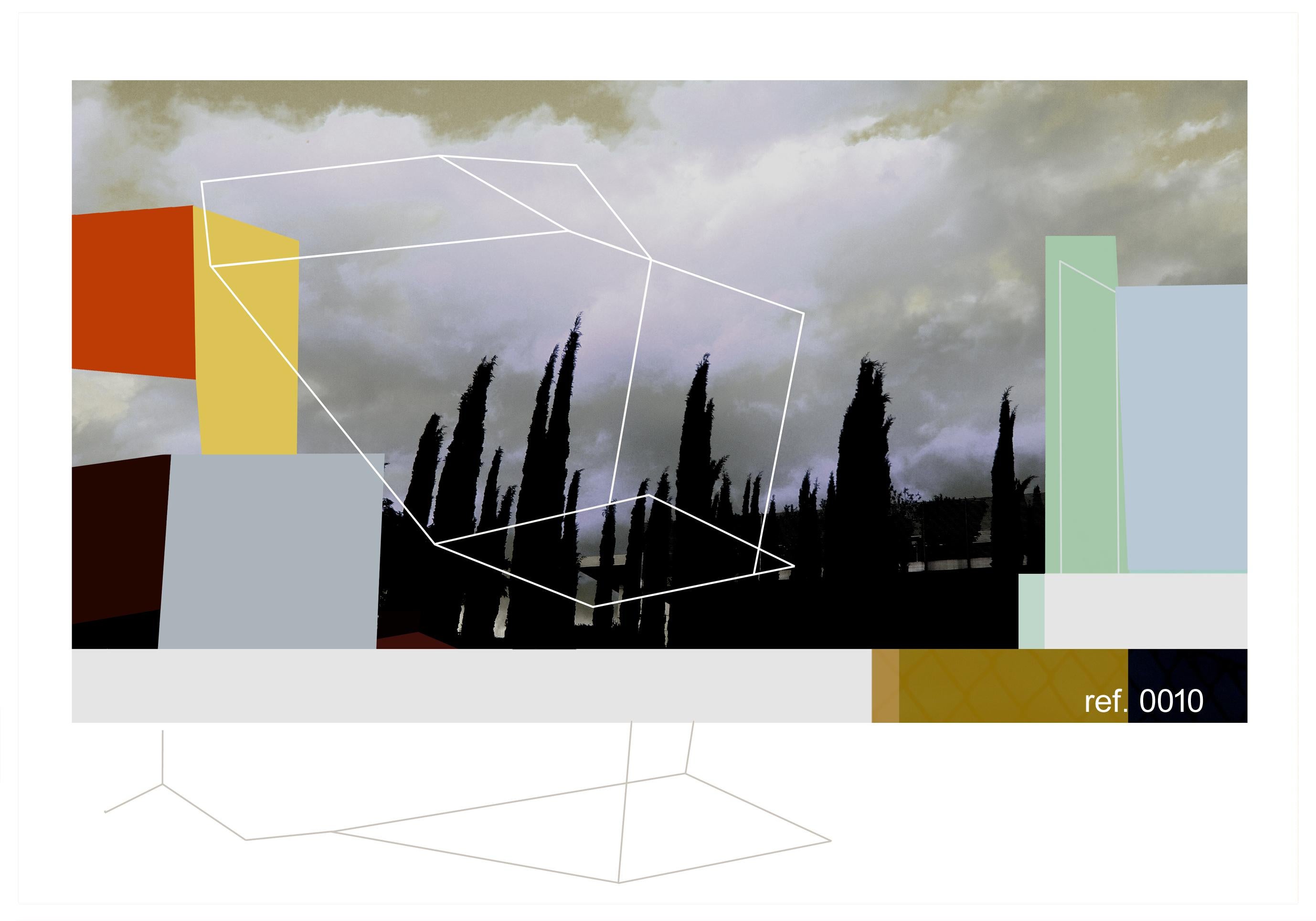 Chez Masaccio - Contemporary, Abstract, Pop art, geometric, landscape 