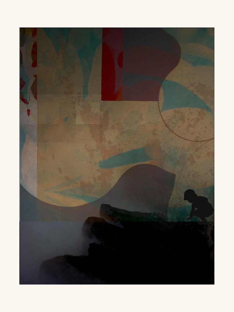 Female Expressive 401 130 cmx150cm Silbergebürstetes Alu Pop Art/Contemporary