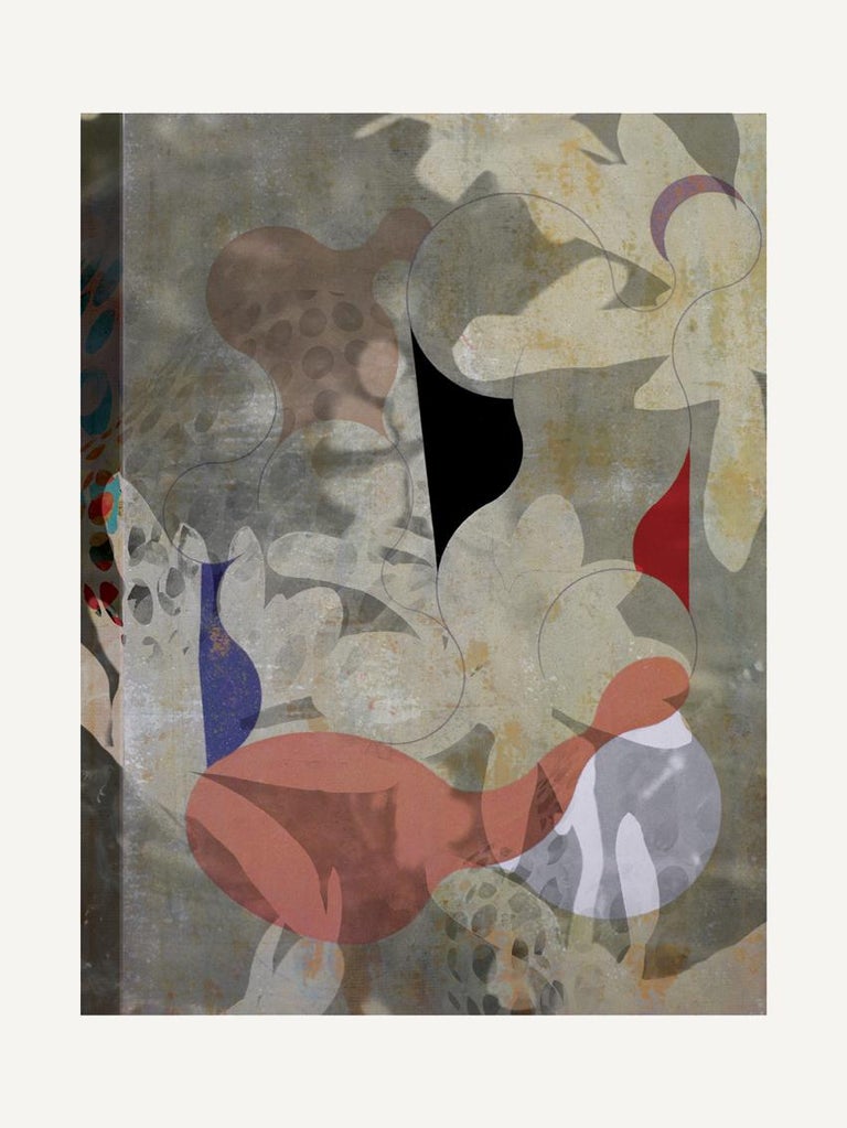 Francisco Nicolás Flowers V Contemporain, Abstrait, Expressionnisme