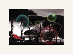 Forest 02 - Contemporain, abstrait, minimaliste, moderne, surréaliste, paysage