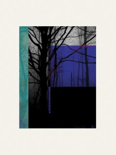 Forest XX - Contemporary, Abstract, Minimalism, Modern, Pop art, Surrealist