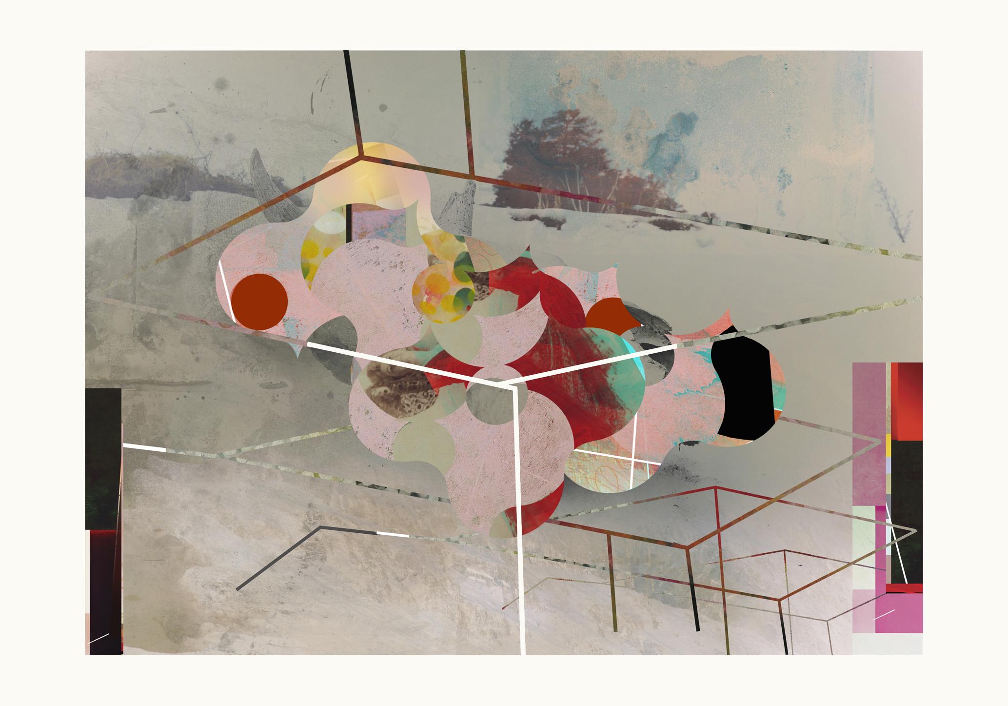 L0370-Contemporary, Abstract, Modern, Pop art, Surrealist, expressionist, birds