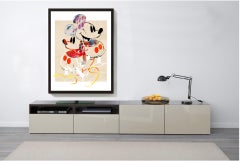 M001-Figurative, Street art, Modern, Pop art, Contemporary, Abstract Mickey Mous