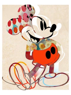 M006-Figurative, Pop art. Street art, Modern, Contemporary, Abstract Mickey Mous