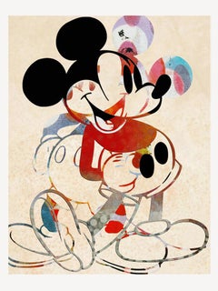 M006-Figurative, Pop art. Street art, Modern, Contemporary, Abstract Mickey Mous