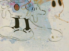 M011-Figuratif, Street art, Pop art, Modern, Contemporary Abstract Mickey Mouse