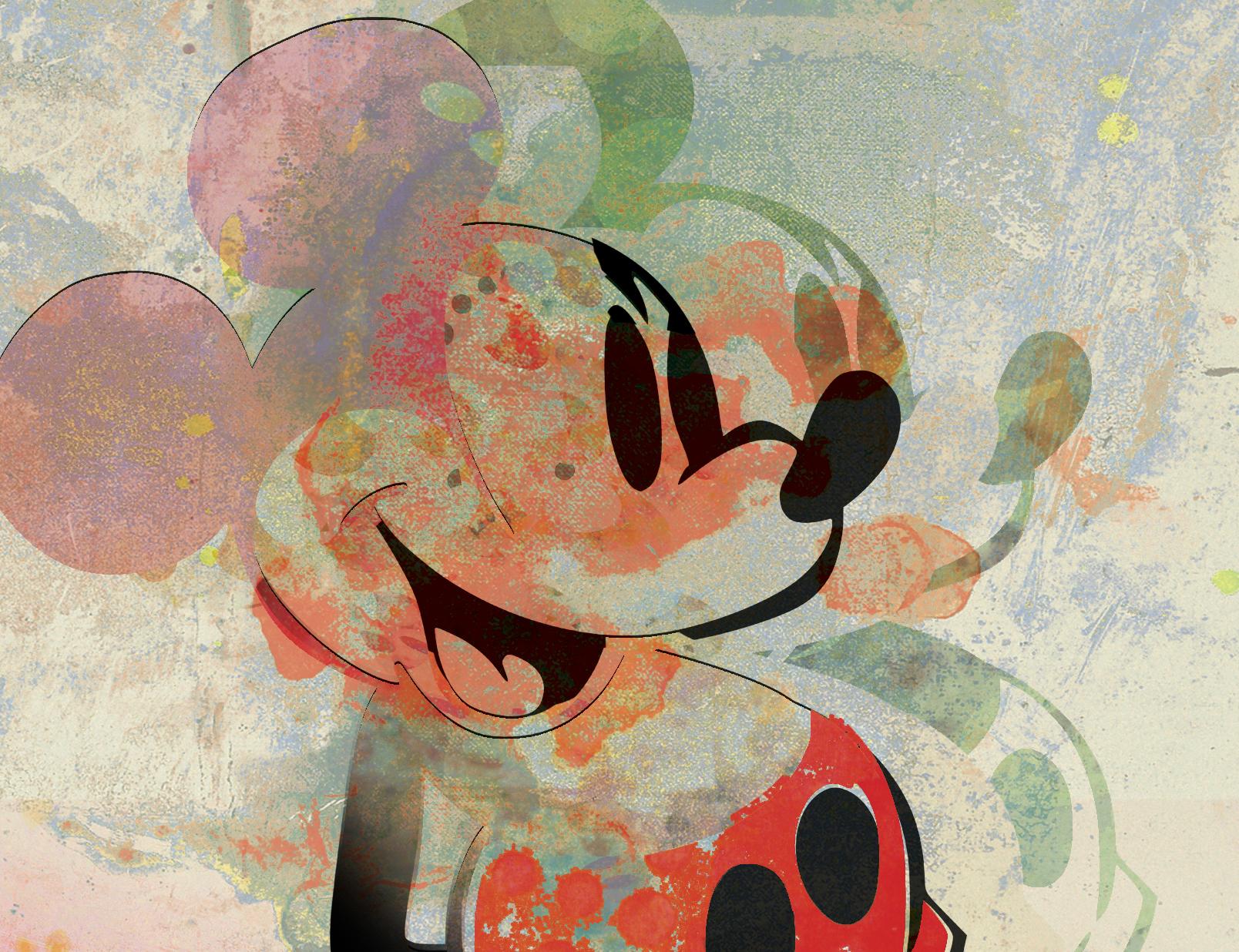 mickey mouse pop art