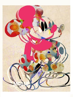 M017-Figurative, Pop art. Street art, Modern, Contemporary, Abstract Mickey Mous