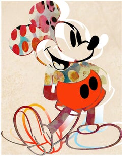 M06-Figurative, Pop art. Street art, Modern, Contemporary, Abstract Mickey Mous