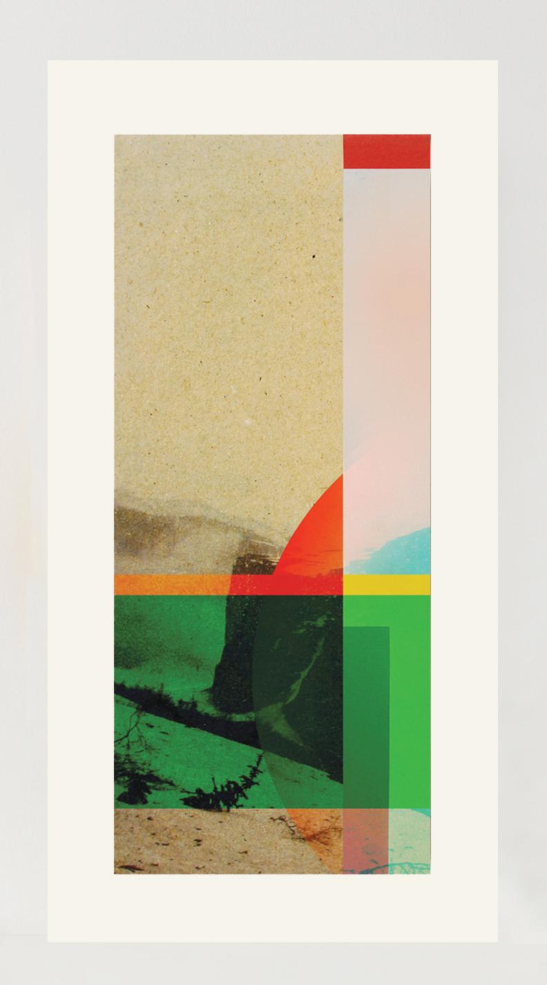 Francisco Nicolás Print - Red - Contemporary, Abstract, Modern, Pop art, Surrealist, Landscape, Minimal