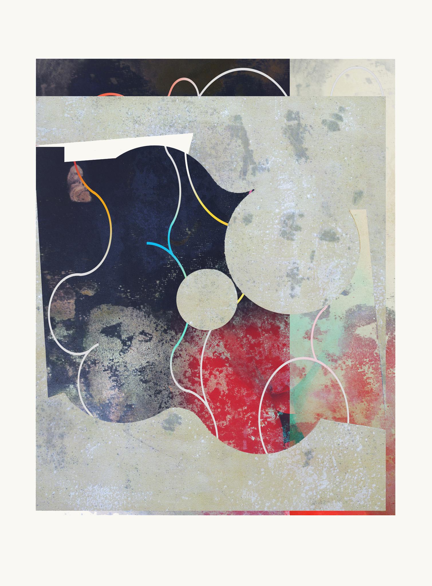 Francisco Nicolás Figurative Print - Remember 01 -Contemporary , Abstract, figurative, Pop, Modern, Geometric