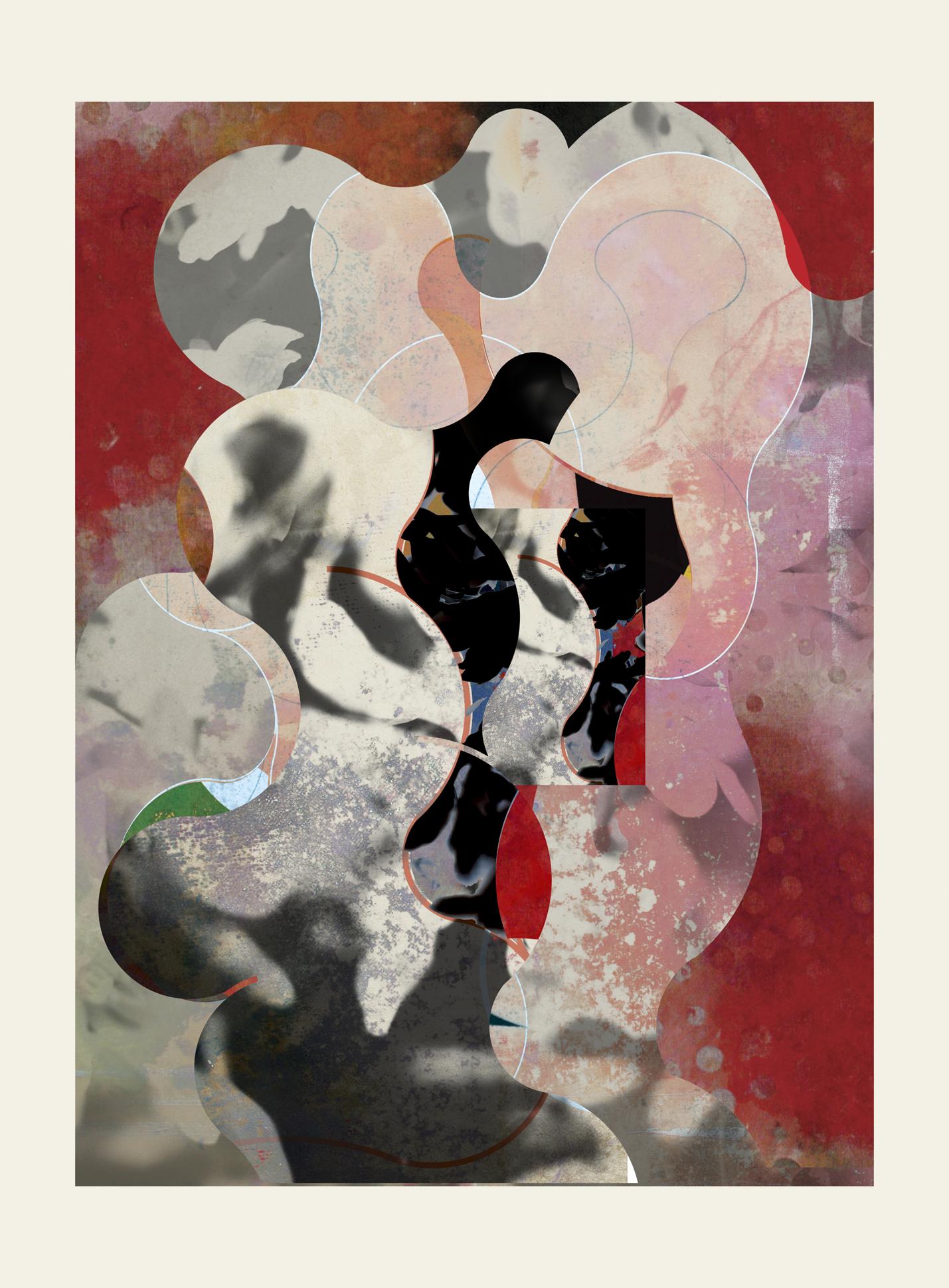 Francisco Nicolás Abstract Print - ST0046-Contemporary, Abstract Gestual, Street art, Pop art, Modern, Geometric