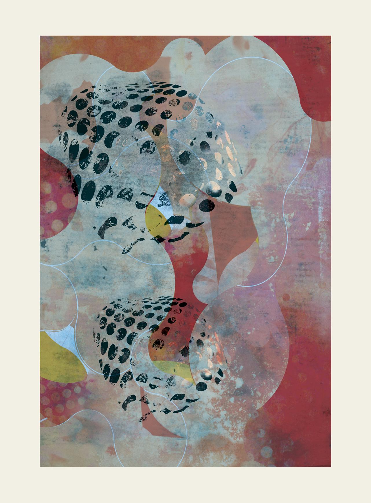 Francisco Nicolás Abstract Print - ST0052-Contemporary, Abstract Gestual, Street art, Pop art, Modern, Geometric