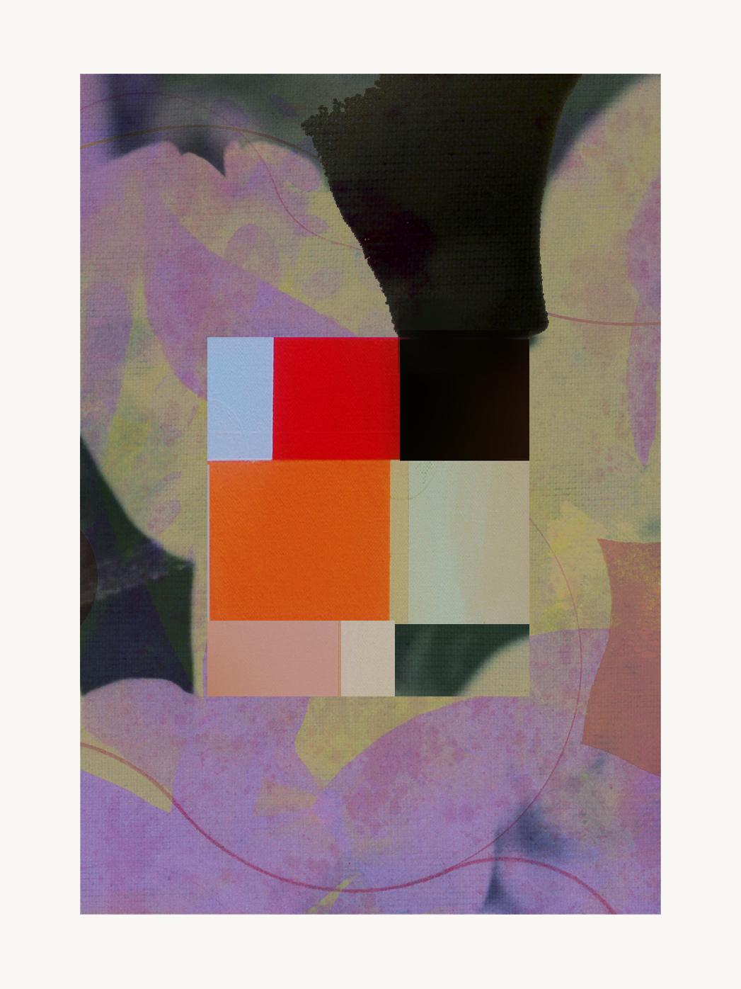 ST051-Zeitgenössisch, Abstrakt, Expressionismus, Moderne, Pop Art, , Geometrisch – Mixed Media Art von Francisco Nicolás