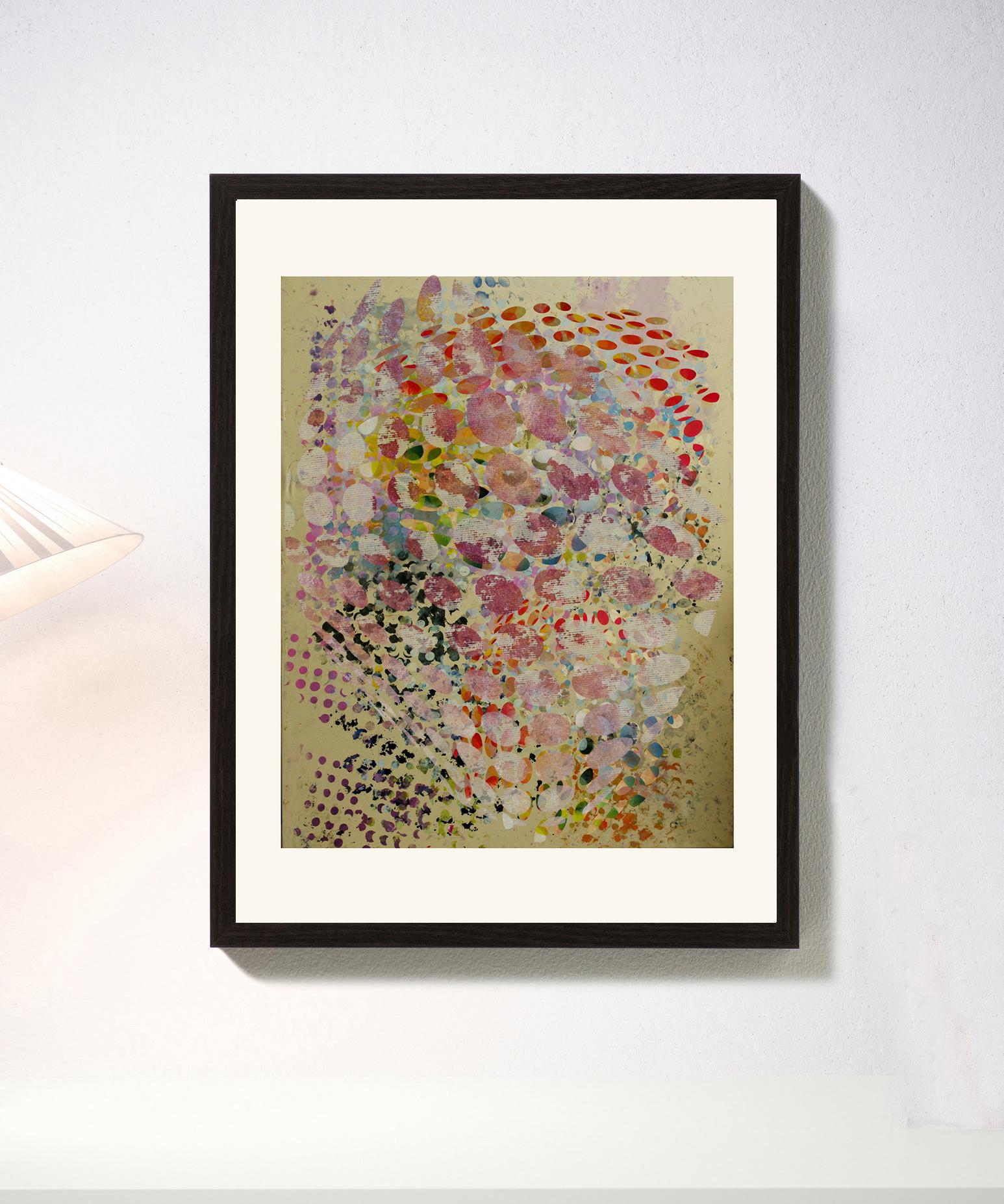 ST11-Gestual, Street art, Pop art, moderne, contemporain, abstrait, géométrique - Print de Francisco Nicolás