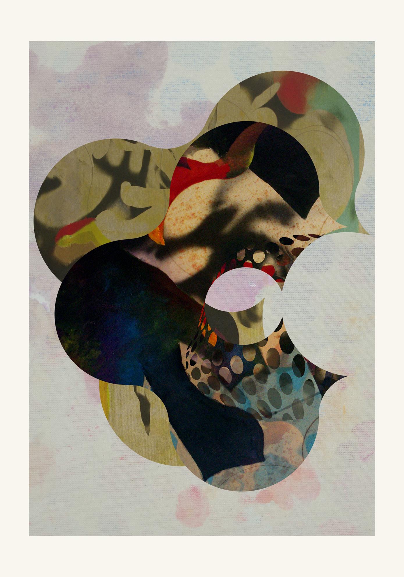 Francisco Nicolás Abstract Print - ST117-Gestual, Street art, Pop art, Modern, Contemporary, Abstract , Geometric