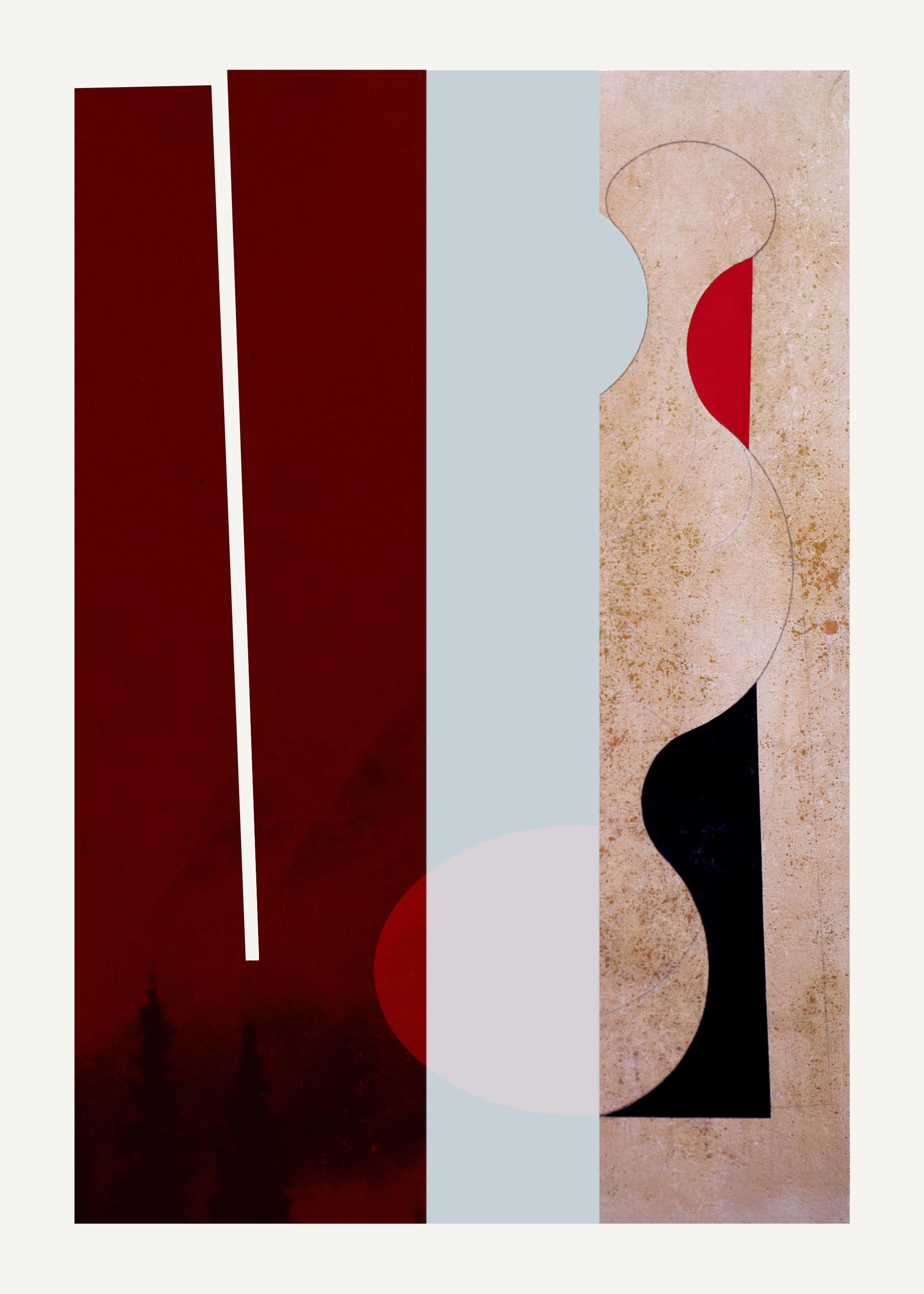 Francisco Nicolás Abstract Print - ST1823-Contemporary , Abstract, Gestual, Street art, Pop art, Modern, Geometric