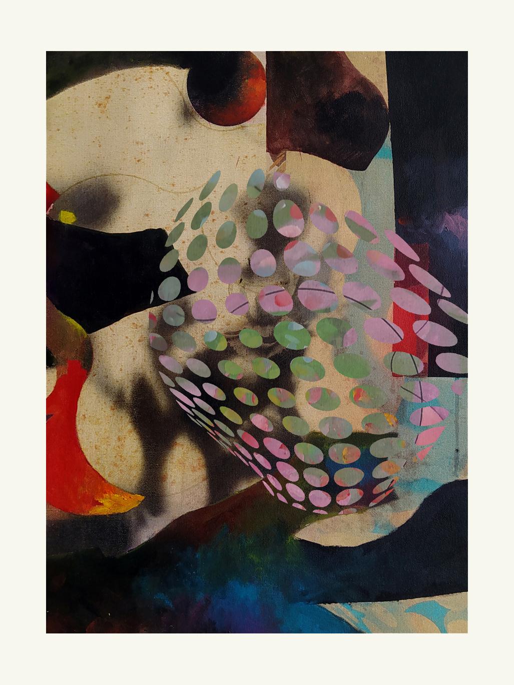 Francisco Nicolás Abstract Print – ST555- Zeitgenössisch, Abstrakt, Expressionismus, Moderne, Pop Art, , Geometrisch