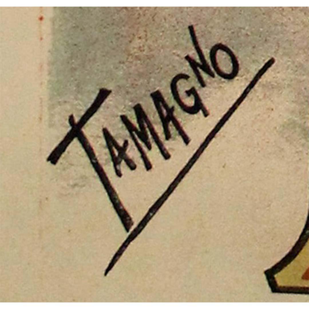 Affiche publicitaire originale de Tamagno datant d'environ 1900 - Apéritif Kina Cadet en vente 1