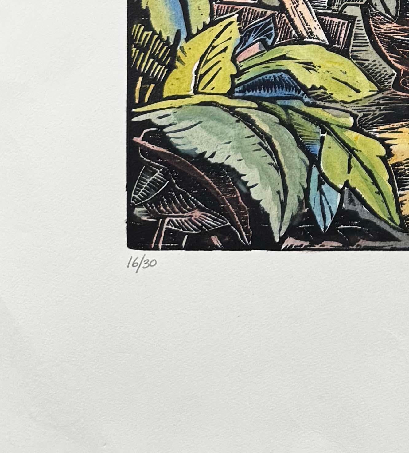 Mujer de San Felipe - Contemporary Print by Francisco Oñate