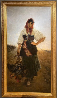 19 century Roman girl.