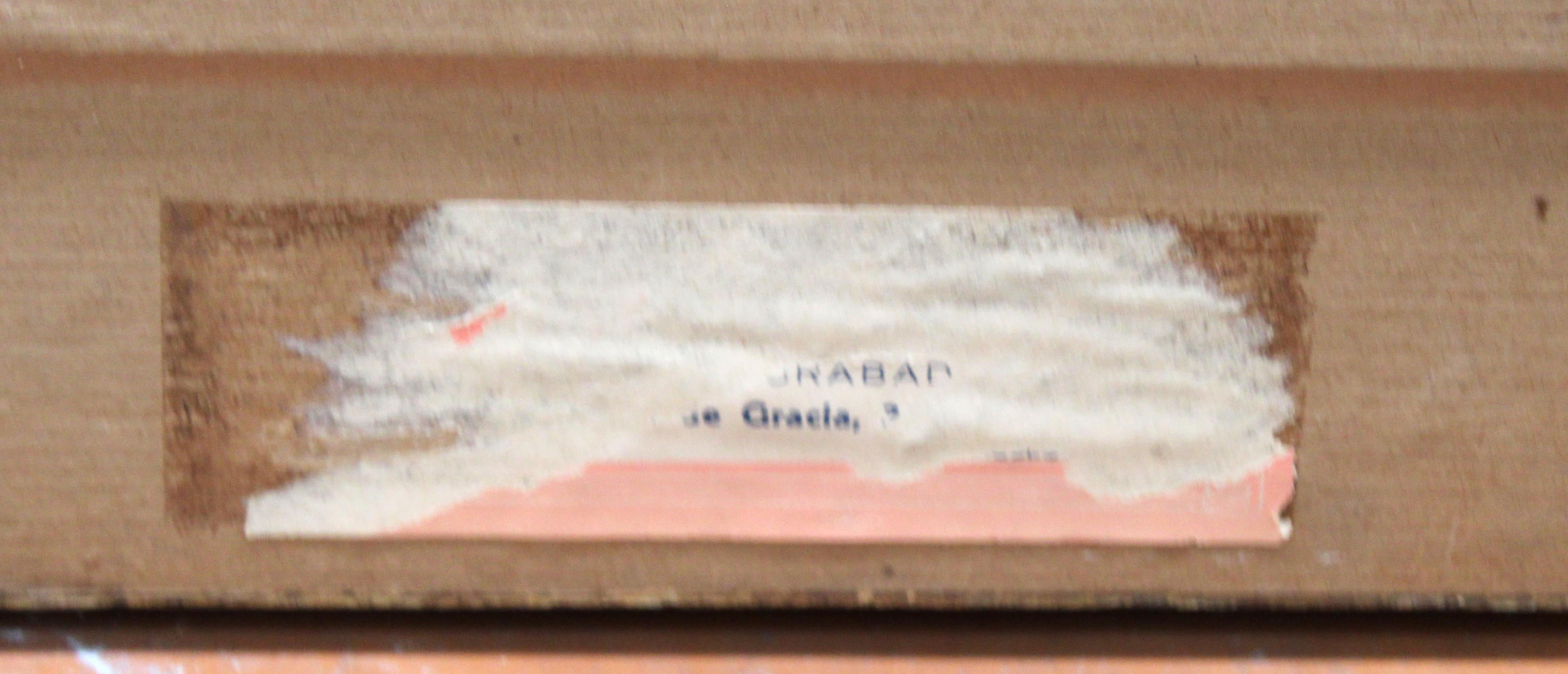 Joven cantarera - Óleo sobre tela - Año 1979 For Sale 8