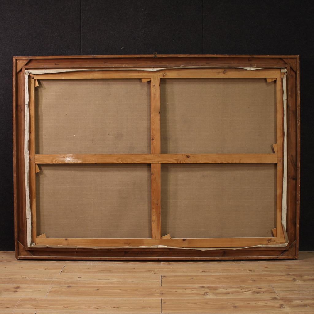 20. Jahrhundert Öl auf Leinwand Spanisch Signiert Ribera Familie Porträt Gemälde, 1972 im Angebot 1
