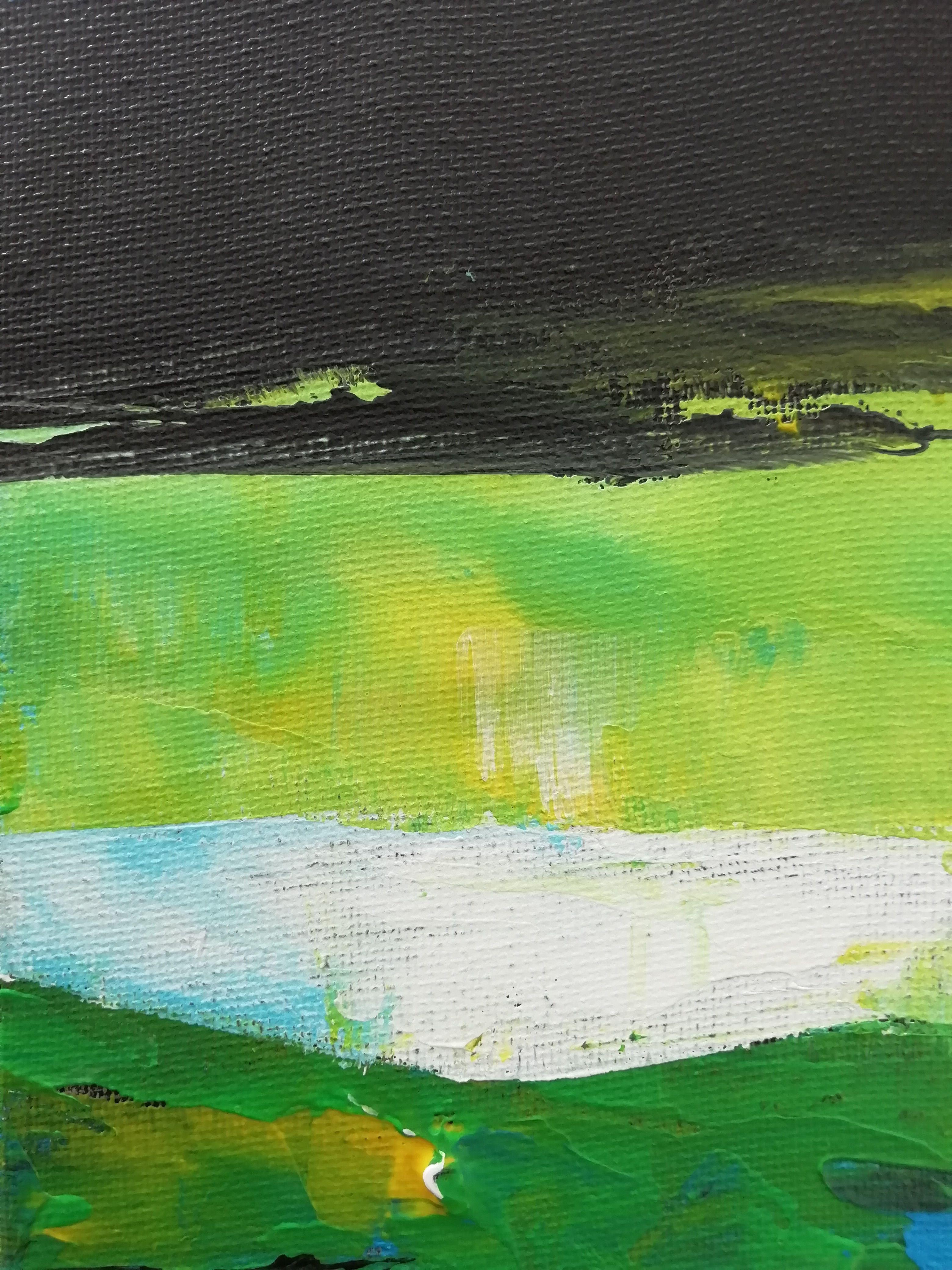 Abstract landscape 1, Painting, Acrylic on Canvas 1