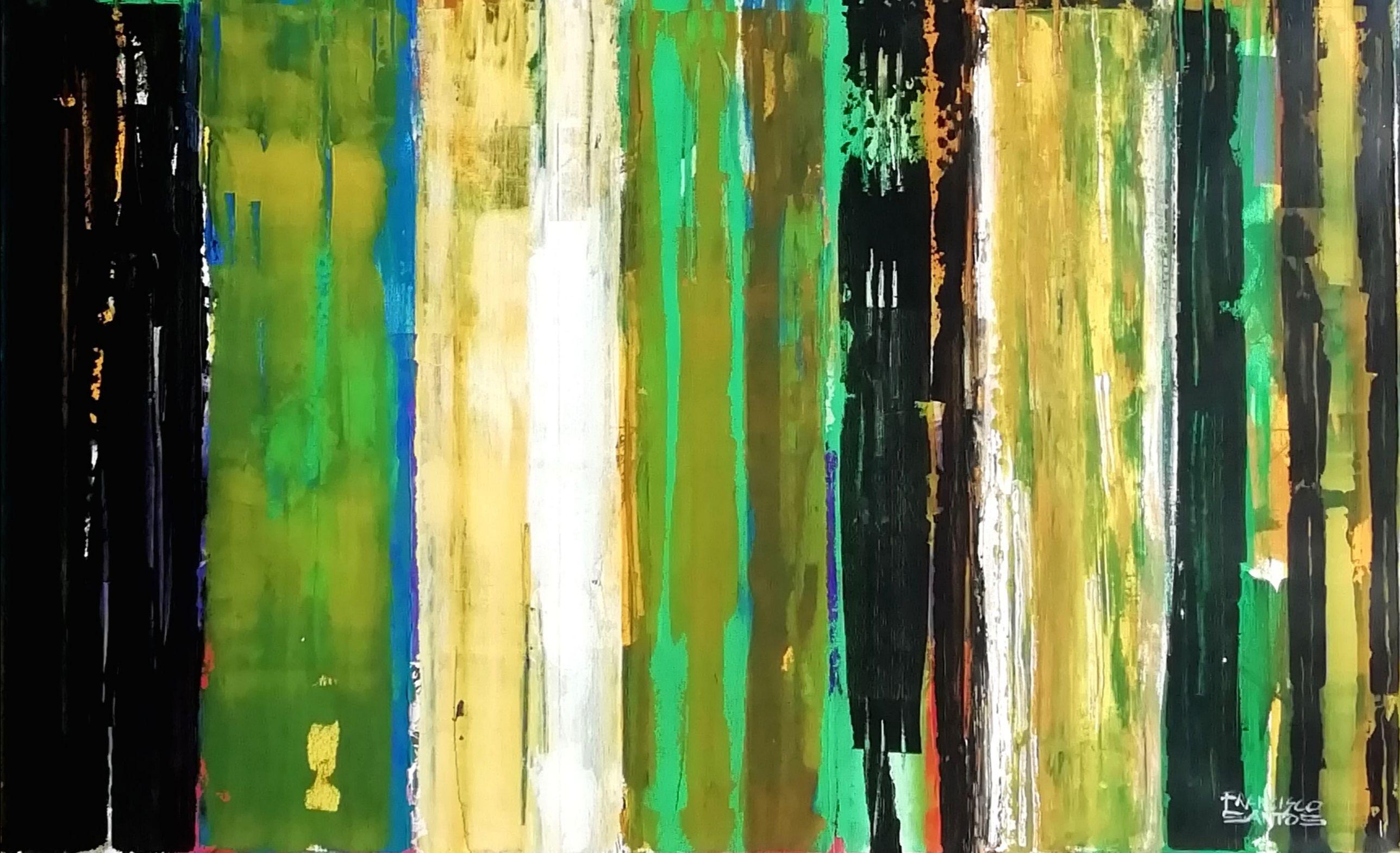 Double resistence 2, Gemälde, Acryl auf Leinwand (Abstrakter Expressionismus), Painting, von Francisco Santos