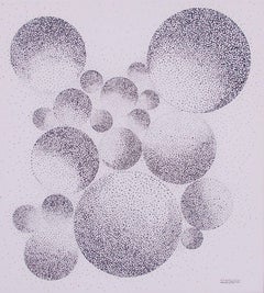 Imaginary Galaxies: Calliope, Painting, Acrylic on Canvas