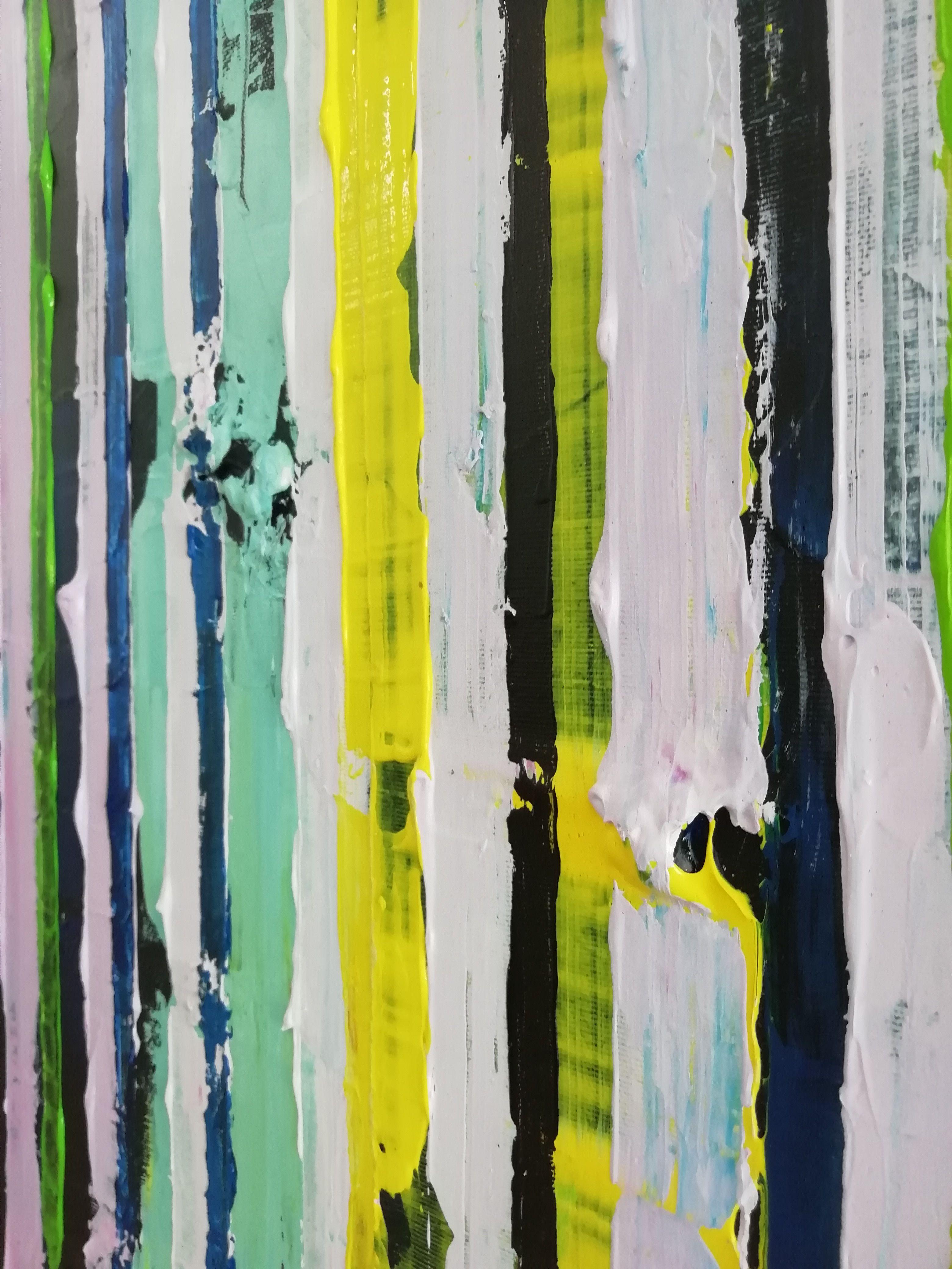 Mithras, Painting, Acrylic on Canvas - Beige Abstract Painting by Francisco Santos