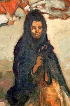 Francisco Sillué Painting of Gypsies