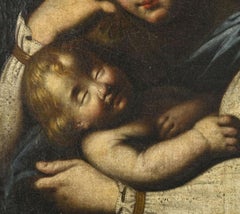 FRANCISCO SOLIMENA Canale di Serino 1657-Naples 1747 Attributed "The Madonna "