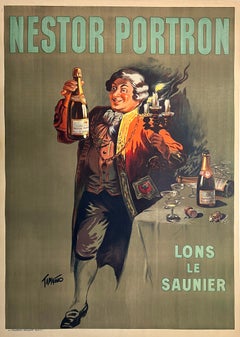 Original Vintage Nestor Portron Poster by Francisco Tamagno C1910