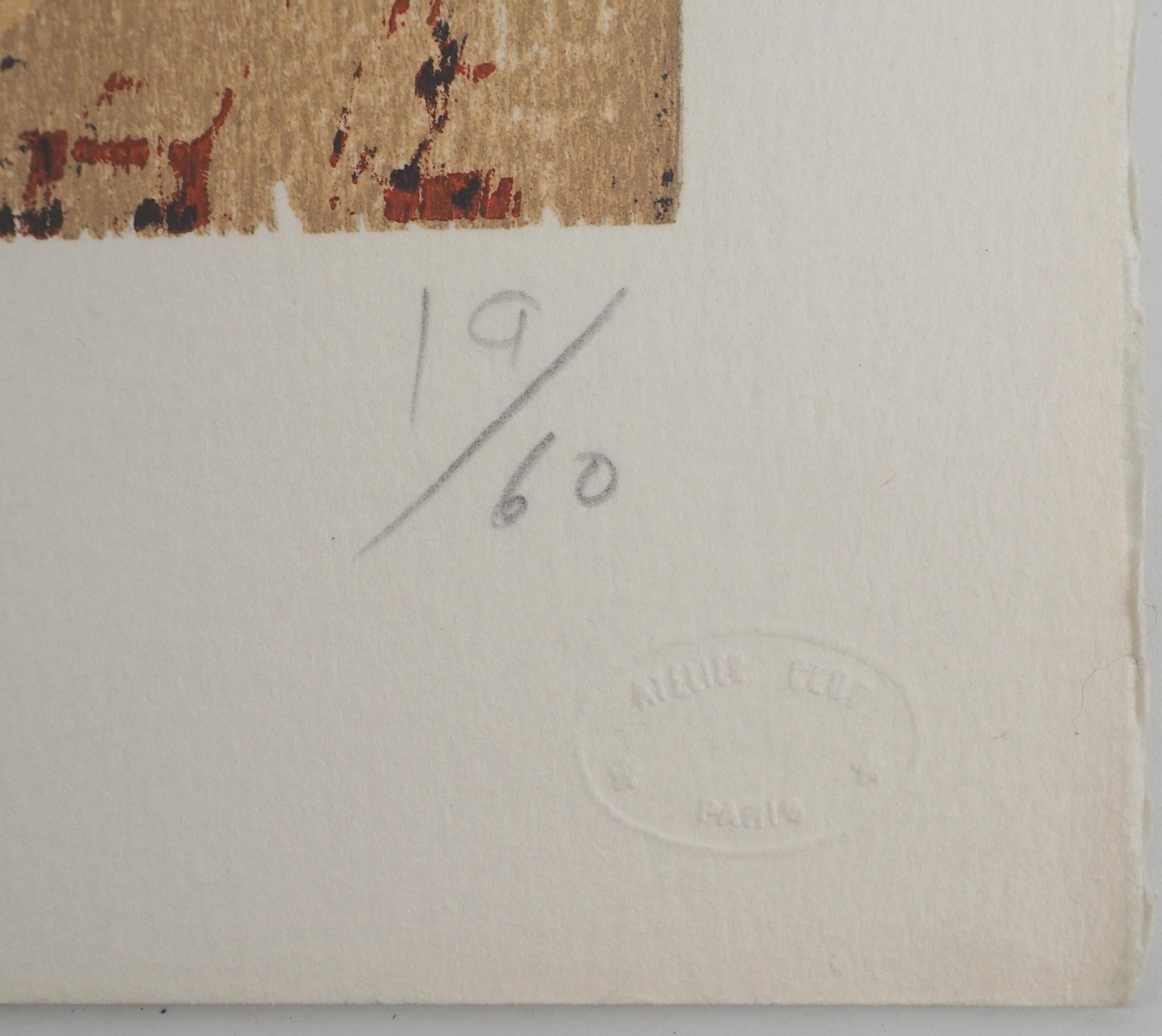 Man Power : Virility - Original lithograph, Handsigned Numbered /60 For Sale 3