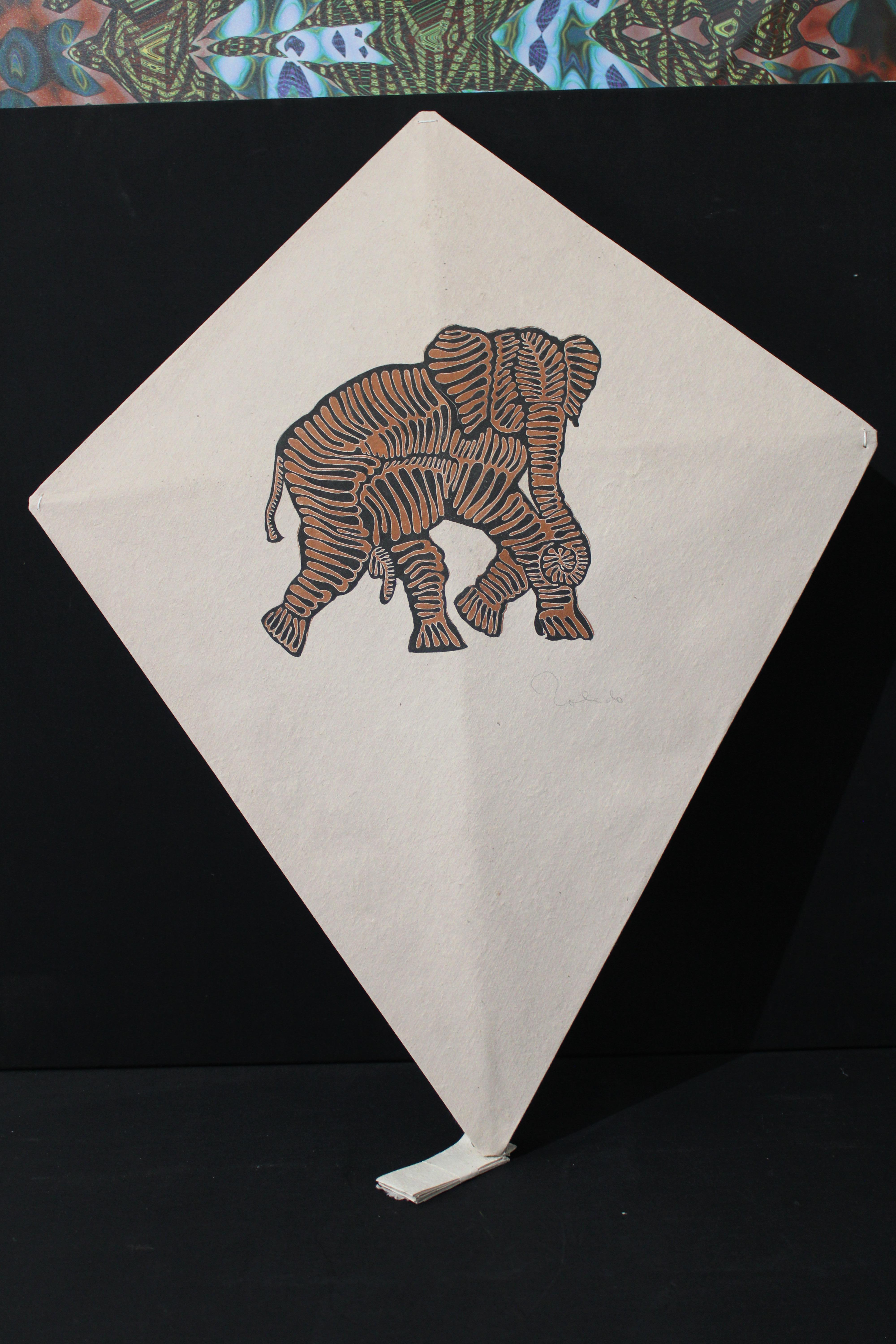 Francisco Toledo Kite Elephant FRAMED For Sale 1