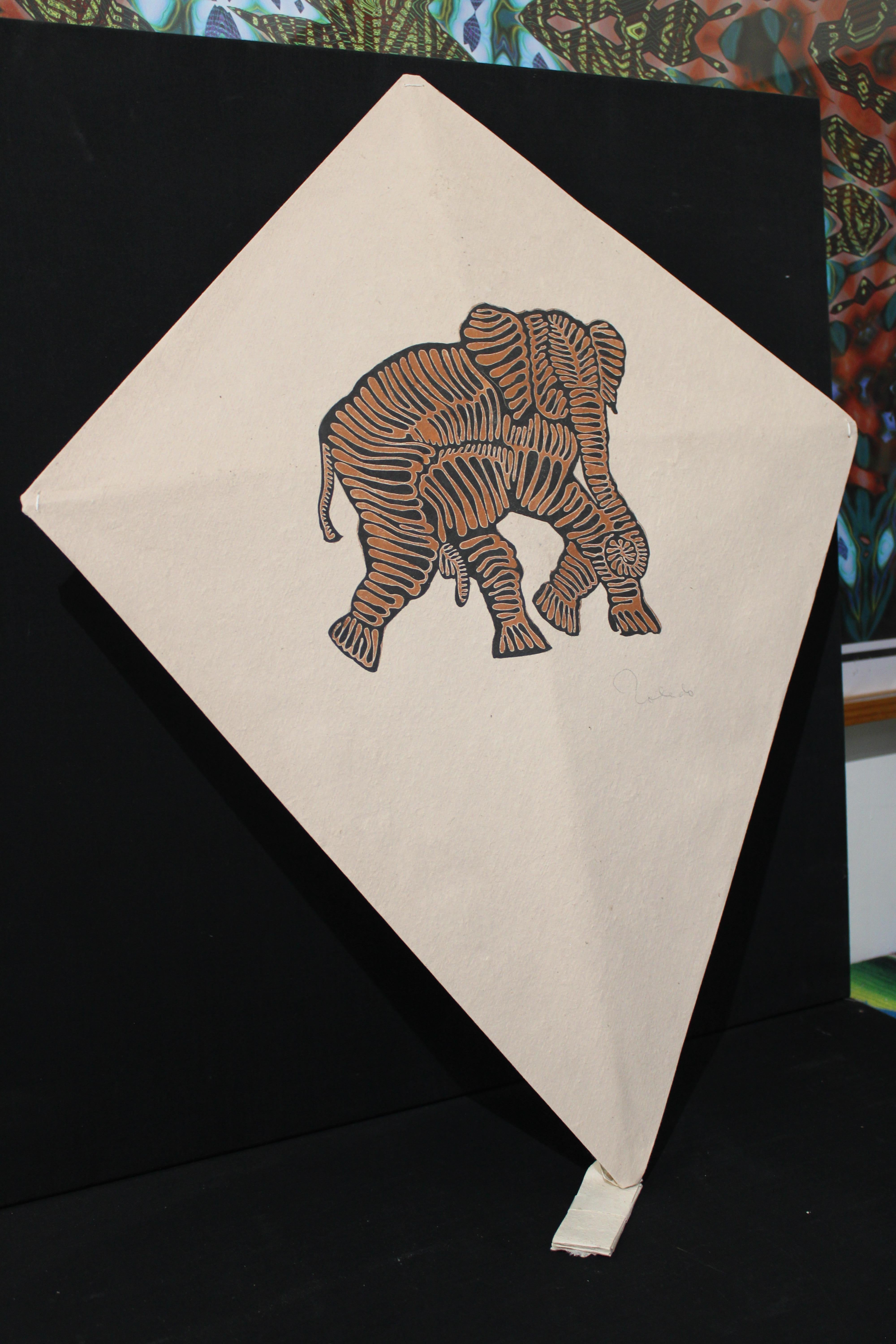 Francisco Toledo Kite Elephant FRAMED For Sale 4