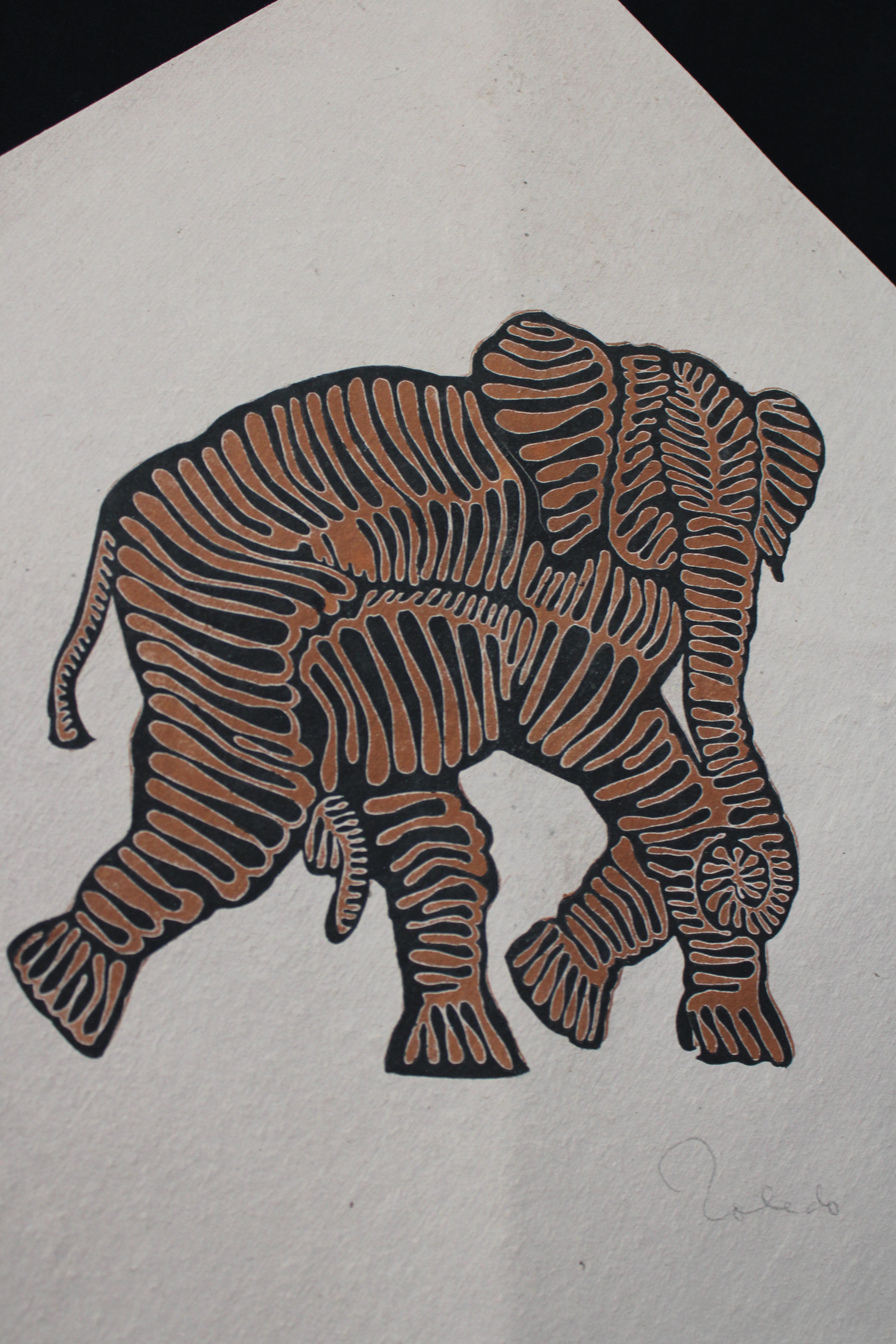 Francisco Toledo Kite Elephant FRAMED For Sale 6