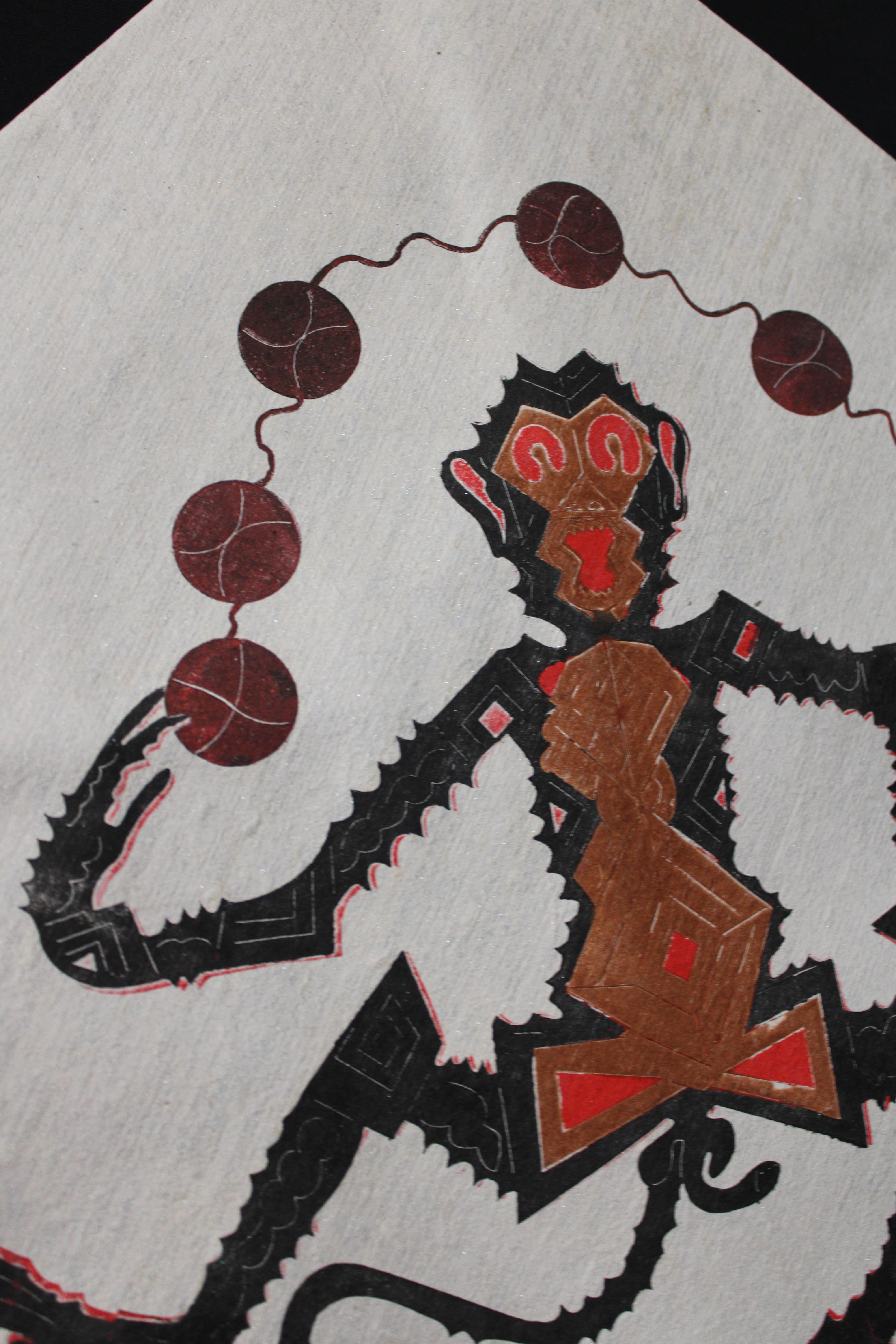 Francisco Toledo Kite Monkey FRAMED For Sale 4