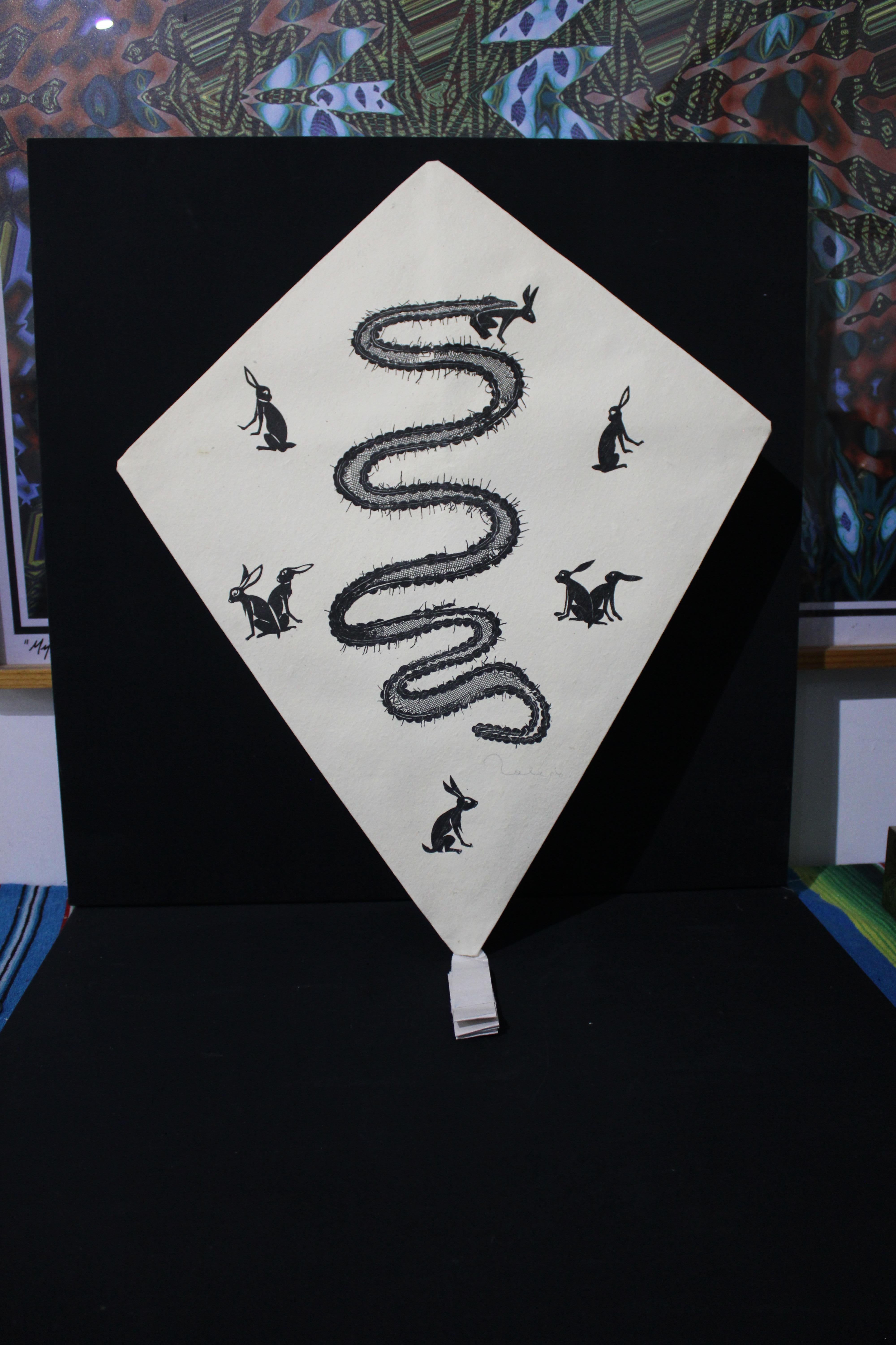Francisco Toledo Kite Snake FRAMED For Sale 6