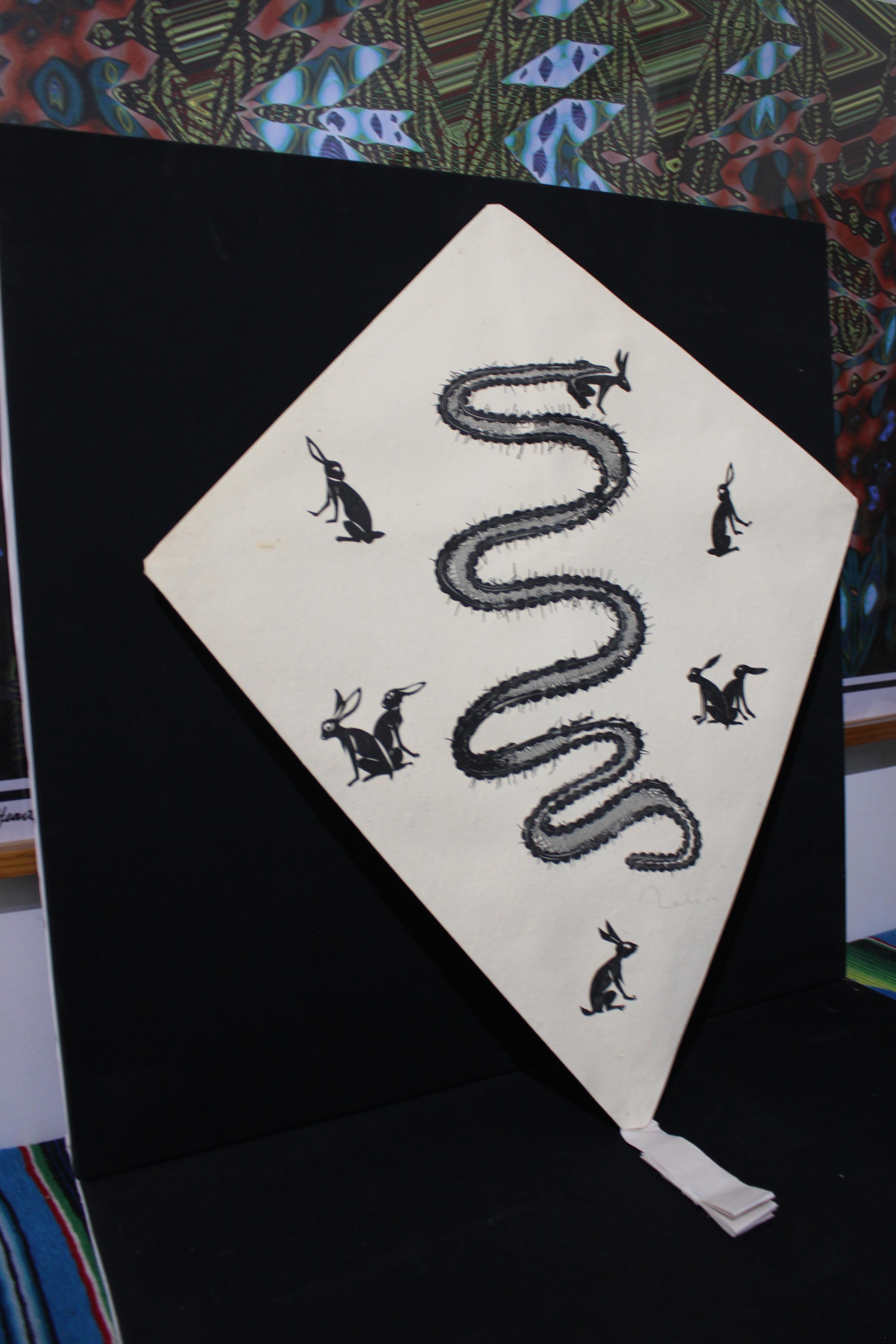 Francisco Toledo Kite Snake FRAMED For Sale 8