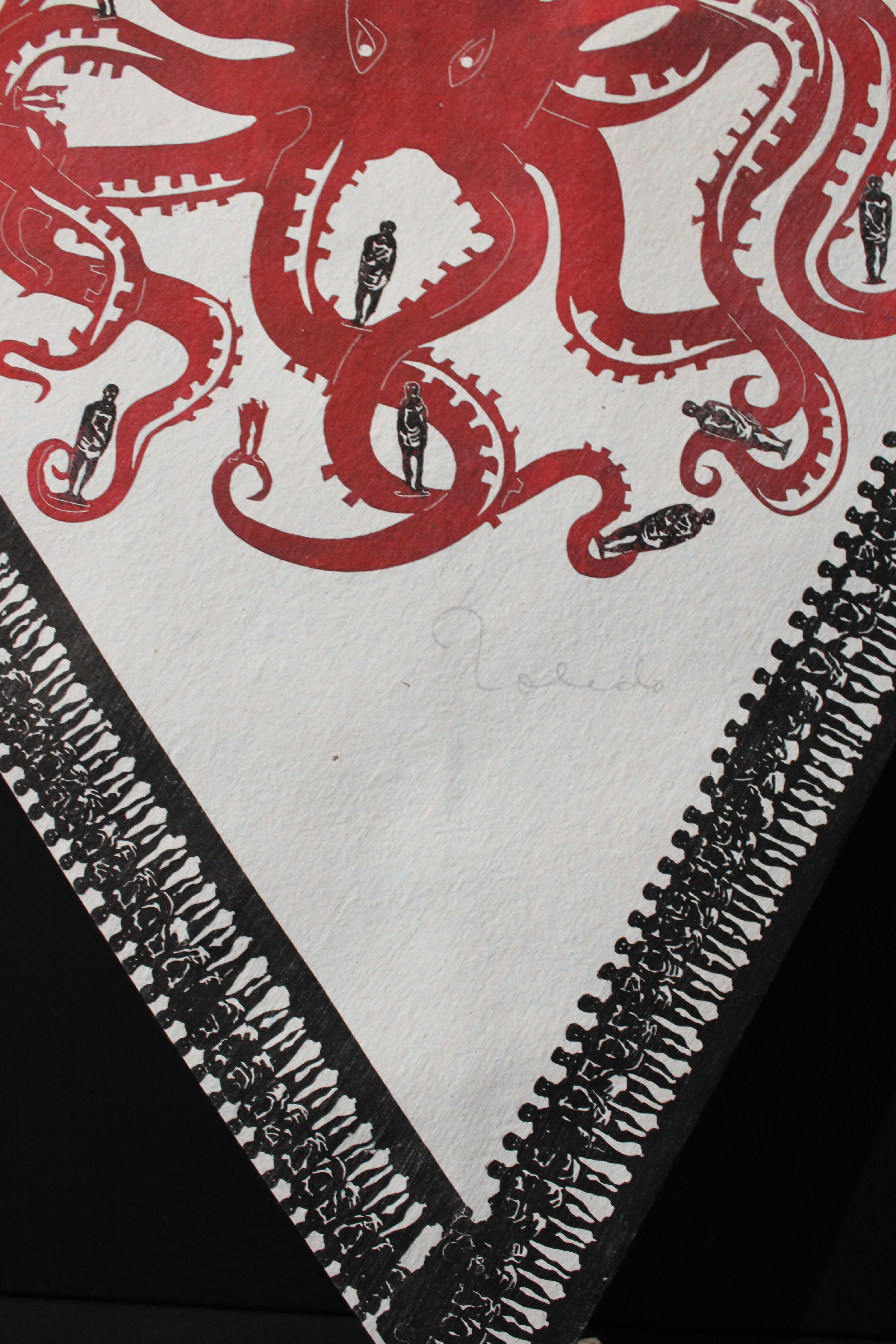 Beautiful Toledo Silkscreen Kite . . . . 